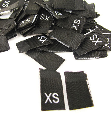 Black Size Pips Letters
